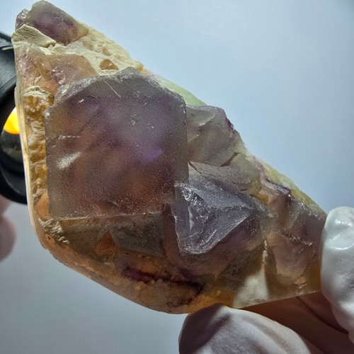 Cube fluorite fantôme - de,