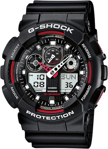 Casio shock 100 1a4er - casio, g-shock