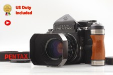 [Opt MINT w/Grip Hood] Pentax 6x7 67 TTL argentique camera SMC T 105mm f2.4...