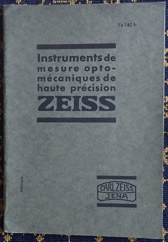 Carl zeiss jena instruments - carl, zeiss-jena~instruments