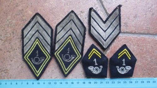 Insignes tissus col et - insignes, de