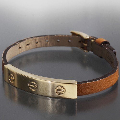 Bracelet cartier love cuir - en,