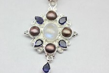 Pendentif En Iolite De 13