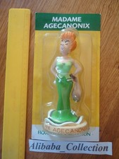 FIGURINE MADAME AGECANONIX ATLAS ASTERIX RESINE PLASTOY BLISTER Astérix