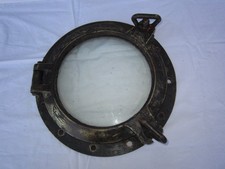 GRAND HUBLOT DE BATEAU AUTHANTIQUE ET TRES  ANCIEN  EN BRONZE MACIF