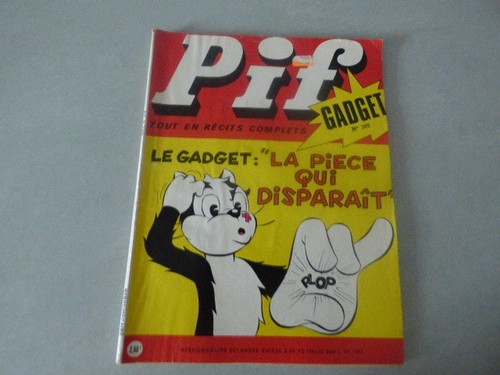 Pif gadget 105 - gadget, n°105