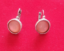 BOUCLES D'OREILLES VINTAGE - CREATEUR - LILI LA PIE - ARGENTE