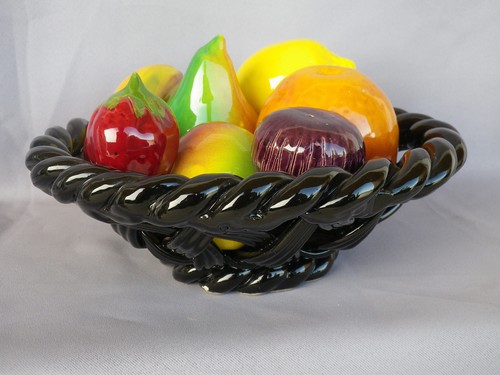 Coupe fruits vintage en - coupe, de