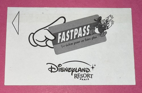Carte fastpass disneyland - fastpass,