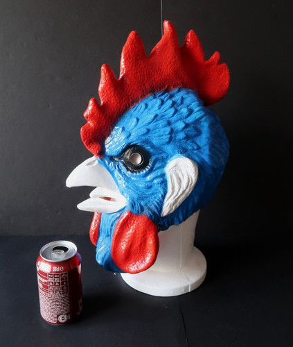 Grand masque césar - grand, coq