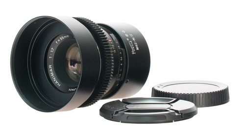 Hanimar 55mm cine mod - 55mm, f1.7