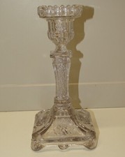 *JOLI ANCIEN BOUGEOIR CRISTAL