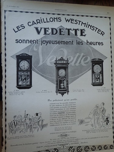 Vedette carillon westminster - carillon,