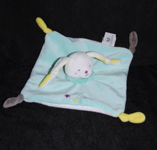 🐰Doudou plat lapin bleu