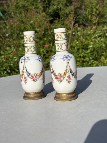 Ancienne paire vases en - ancienne,