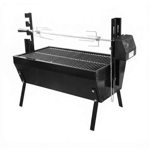 Barbecue broche rotative - à,