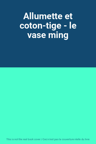 Allumette coton tige - et,