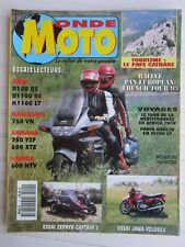  MONDE MOTO N° 11 /KAWA 750 VN/YAM'750 YZF,600 XTE/HONDA 600 NTV/JAWA-VELOREX