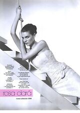 PUBLICITE ADVERTISING  2006  ROSA CLARA  haute couture robe de mariage