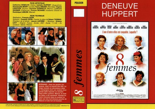 Jaquette 8 femmes - vhs),