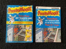 presto magix ~dry transfer game picture magoc /superman saves metropolis