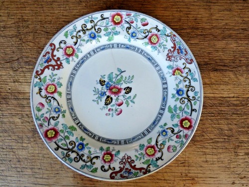 Ancienne assiette porcelaine - ancienne,