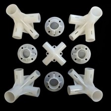 9 connecteurs de pieds tente