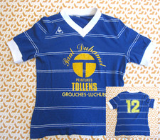Maillot Le coq Sportif Vintage 80'S porté Tollens Grouches-Luchuel Jersey - M