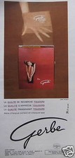 PUBLICITÉ GERBE COLLANTS ET BAS 