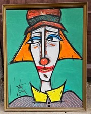 Le clown par Juan COOK né en