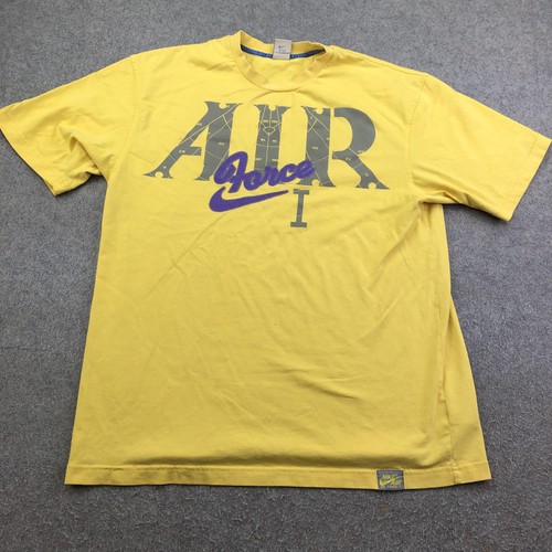 Nike shirt mens large yellow - large,