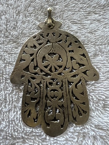 Pendentif main fatma argent - pendentif,