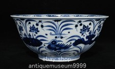 8.6" Ming Xuande marqué bleu