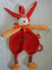 Doudou plat clown lutin Dragobert Moulin Roty  État neuf