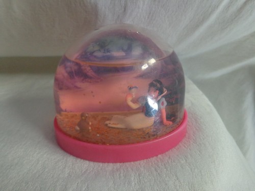 Vintage boule neige disney - neige,