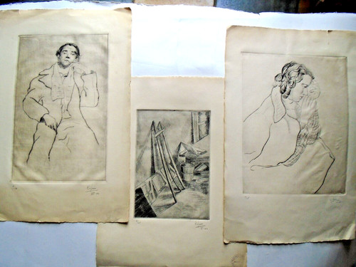 Francesc espriu gravures - gravures, sur