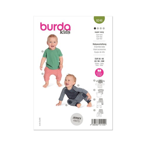 Burda 9246 enfant accessoires - enfant,