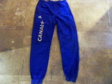 PANTALON BAS DE SURVÊTEMENT NO MAILLOT ADIDAS CANAL PLUS FIN DES ANNEES 80
