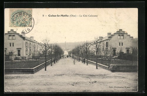 Cpa cuise motte la cité - la,