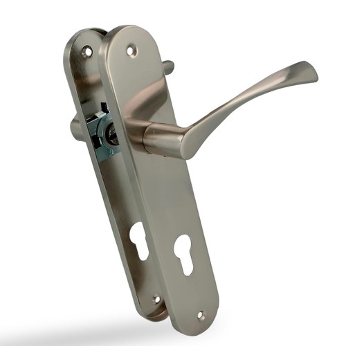 Poignée porte aluminium - de, en