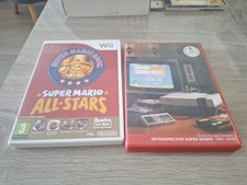 Jeu Wii Super Mario All Stars Complet Avec Le Dvd Manque Notice  Jeu 