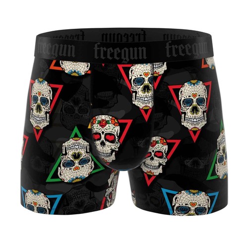 Boxer homme microfibre - microfibre, skull