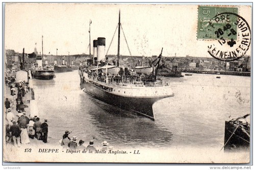 Dieppe depart de la malle - dieppe,