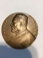 Médaille Louis Pasteur Bronze Par Oscar Roty.
