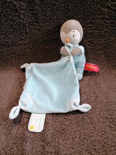 Doudou mouchoir tchoupi gris - tchoupi,
