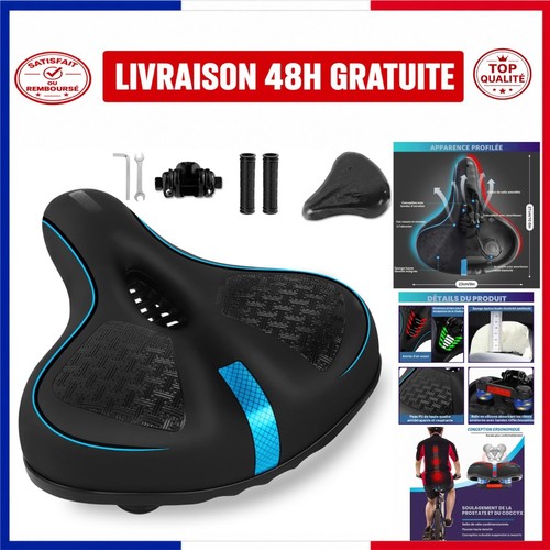Selle vélo confortable mousse