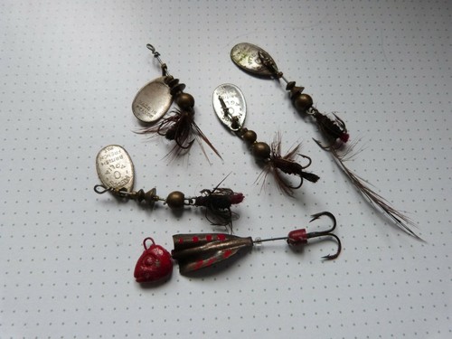 Lot anciens leurres peche - leurres,