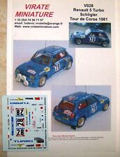 V028 RENAULT 5 TURBO TOUR DE