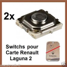2x Switch bouton de clé
