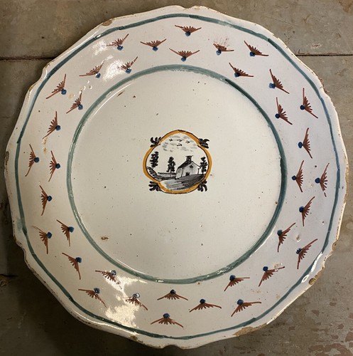 Assiette sud ouest faïence - assiette,